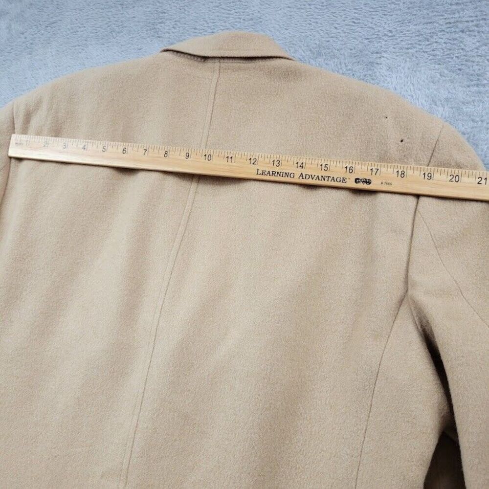 Brooks Brothers Blazer Jacket Mens 46 Brown Camel Hair Sports Jacket - Picture 13 of 16